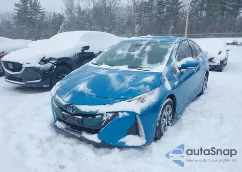 2019 Toyota Prius Prime Plus z USA, uszkodzony, nr VIN JTDKARFP9K3113249